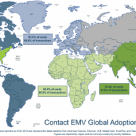 EMVCo world map 2015 of EMV usage